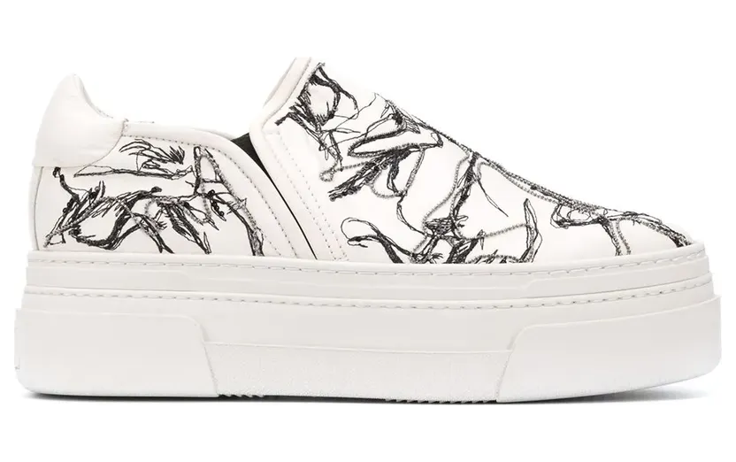 Agl attilio giusti leombruni Agl instap met plateauzool “White” (D925144BHSMOOT0115)