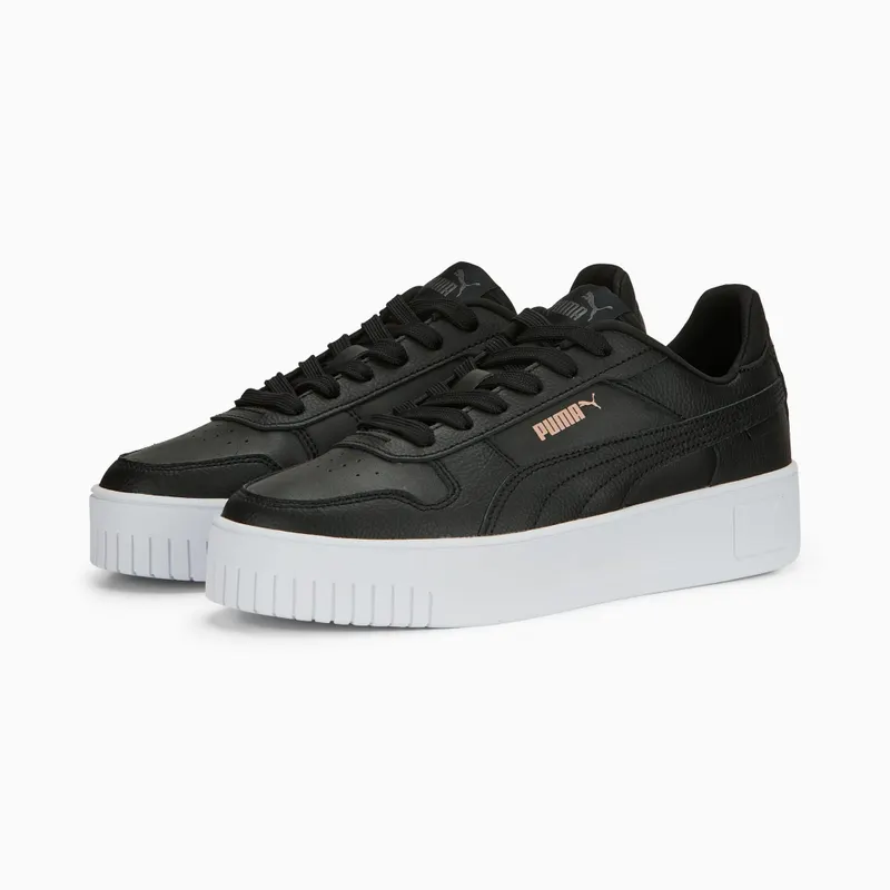Puma Carina Street White/Pink/Black (389390-02)