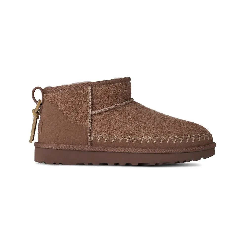 UGG Classic Ultra Mini Biarritz Boot Rocky Oak (1171538-RYK)