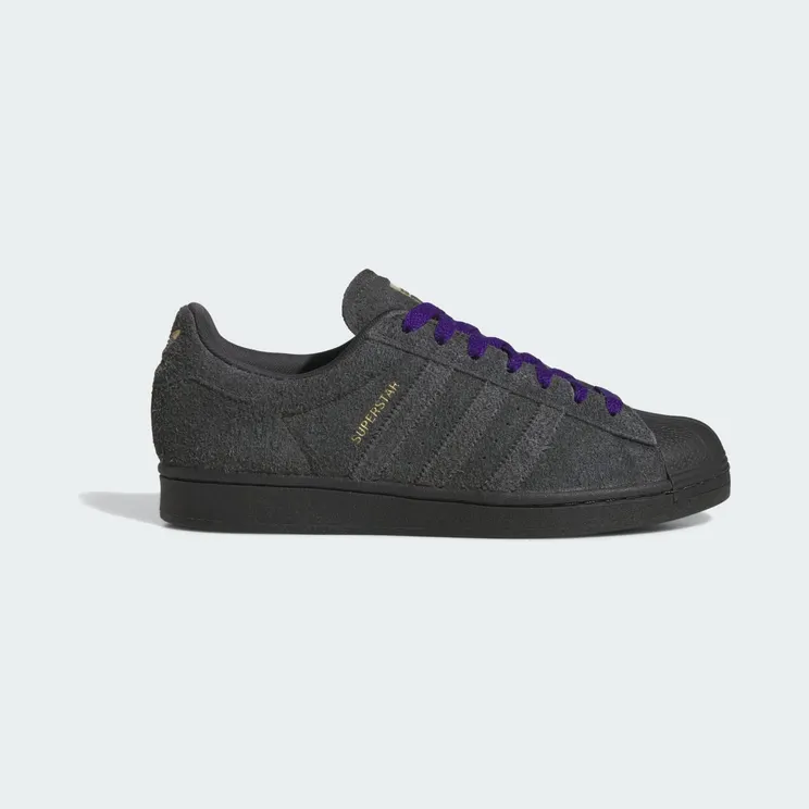 adidas Superstar ADV “Carbon / Carbon / Collegiate Purple” (JR7409)