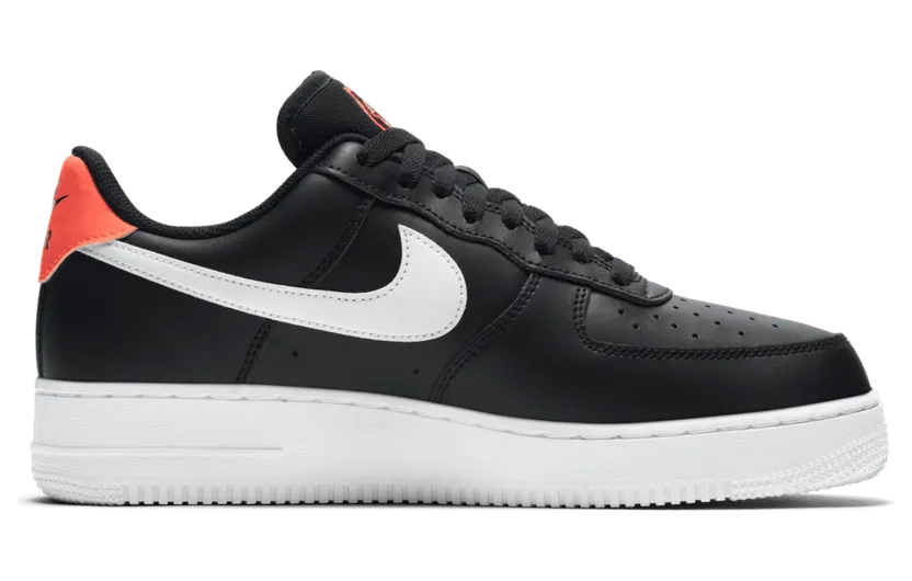 Nike Air Force 1 ’07 Low ‘Worldwide Pack – Black Flash Crimson’ Black/Flash Crimson/White (CK7648-001)