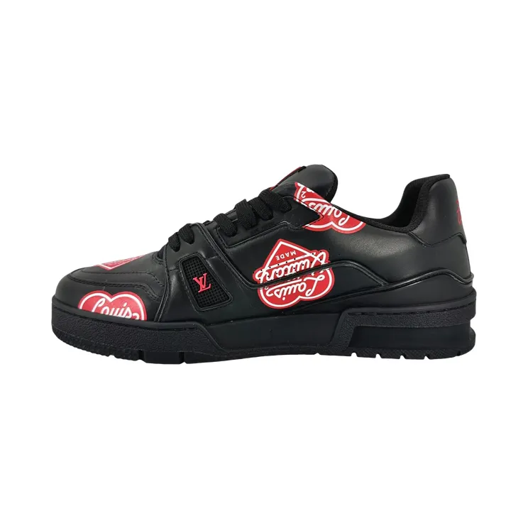 Louis Vuitton LV Trainer Low “Nigo LV MADE – Black Red” (1A9JAZ)