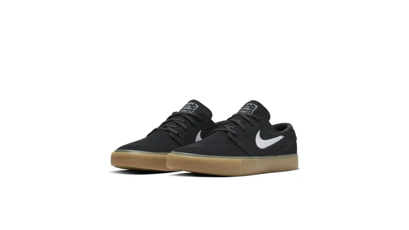 Nike SB Zoom Janoski RM Black White Gum Black/White-Black-Gum Light Brown (AQ7475-003)
