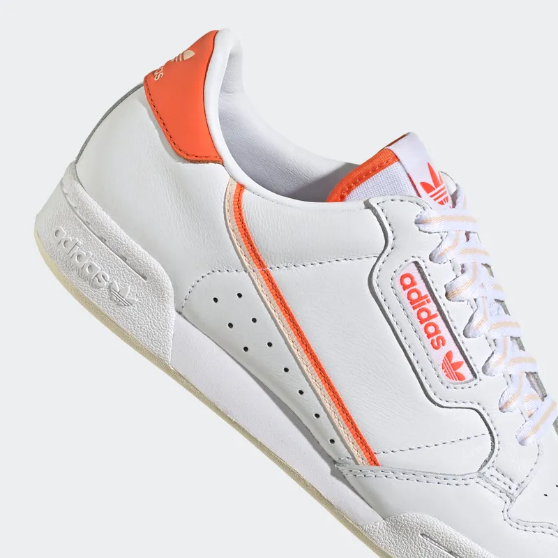 Adidas Continental 80 Cloud White / Beam Orange / Bliss Orange (GX4460)
