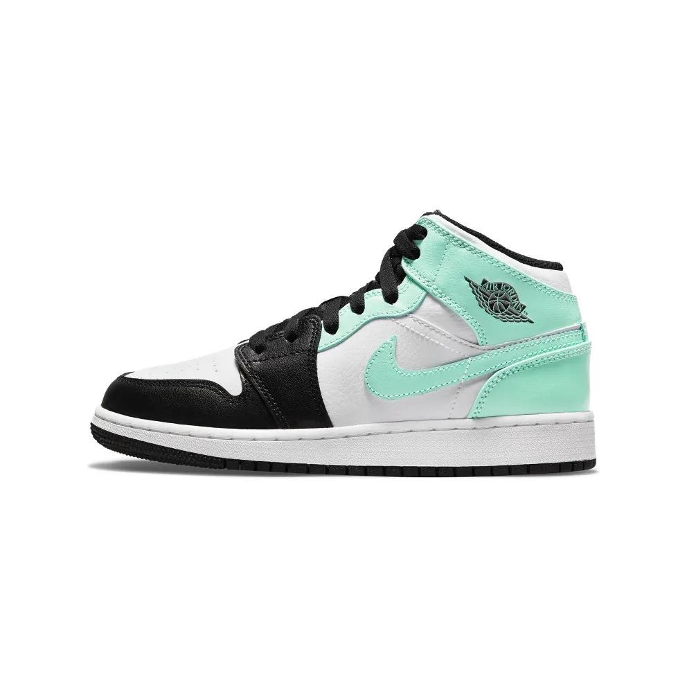 Air Jordan 1 Mid Igloo (GS) (554725-132)