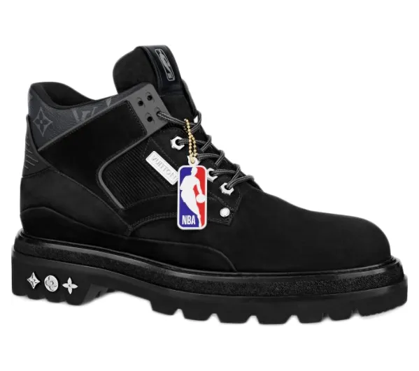 Louis Vuitton x NBA Oberkampf Ankle Boot Black