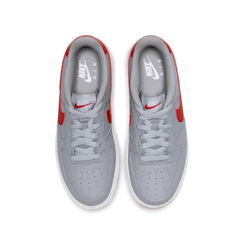 Nike Air Force 1 Low GS “Wolf Grey University Red” (CI1759-002)