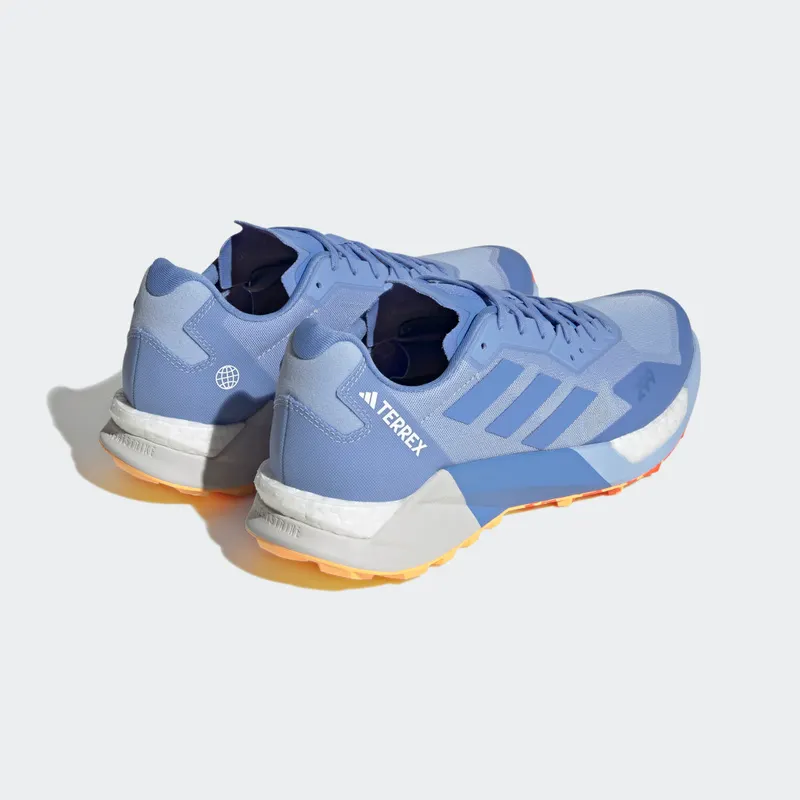 adidas Terrex Agravic Ultra Trail Running Blue Dawn / Blue Fusion / Impact Orange (HR1082)
