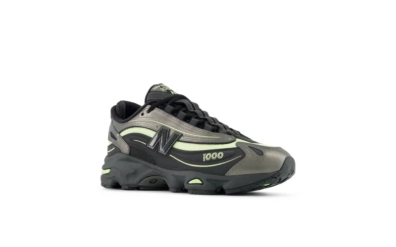 New Balance 1000 Black Metallic Dry Lime