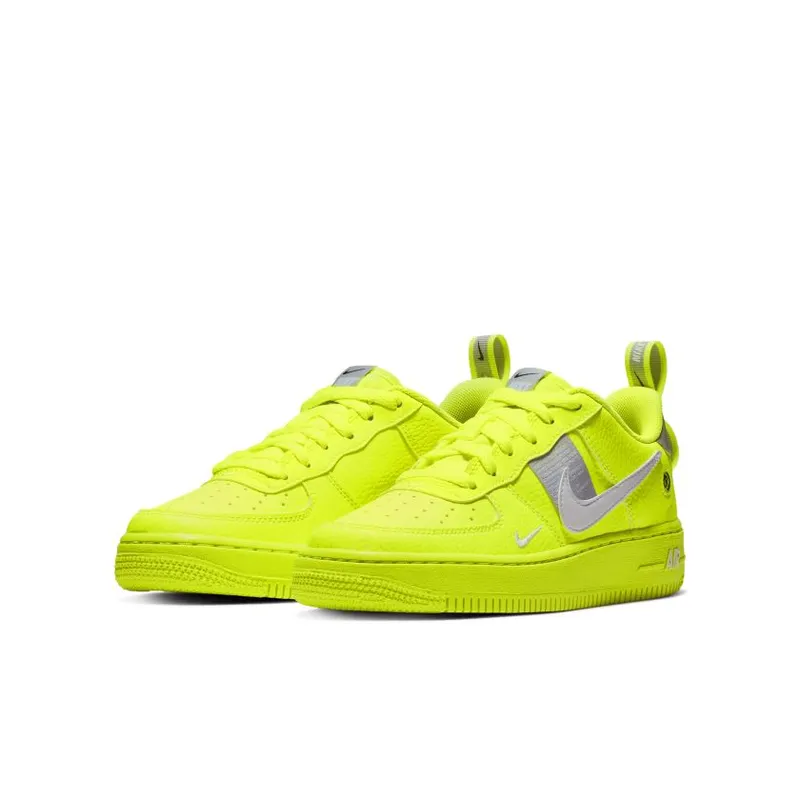 Nike Air Force 1 LV8 Utility Volt (GS) Volt/White-Black-Wolf Grey (AR1708-700)
