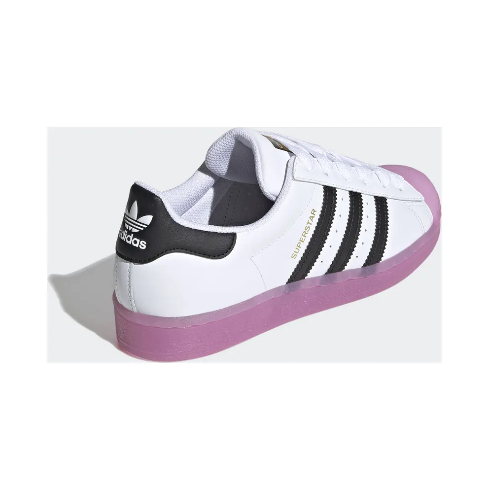 adidas Superstar White Black Shock Purple (W) Cloud White/Core Black/Shock Purple (FW3554)