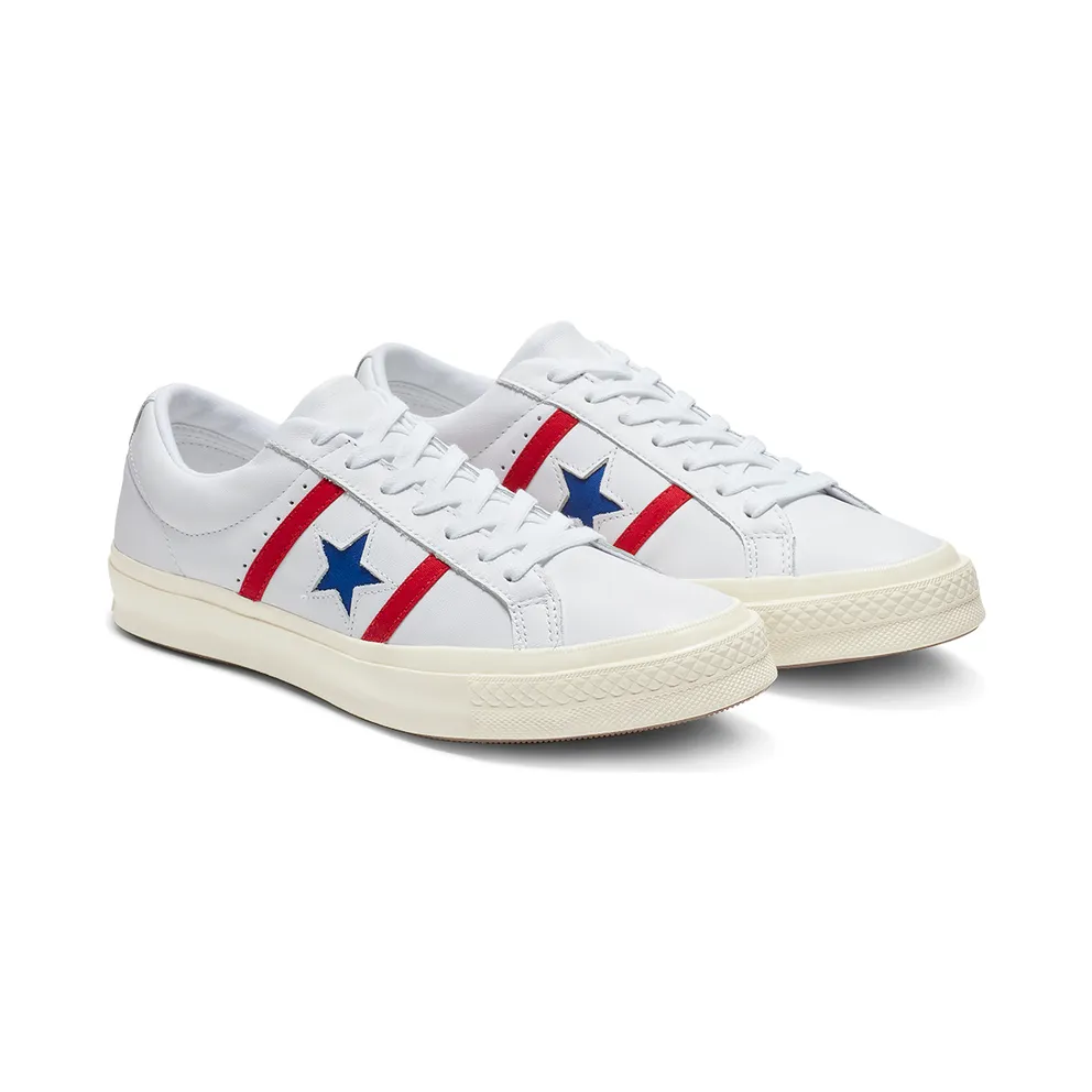 Converse One Star Academy Low ‘White Blue Red’ White/Blue/Red (163758C)