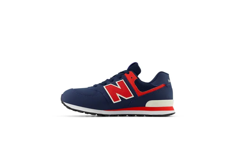 New Balance 574 Navy Red White