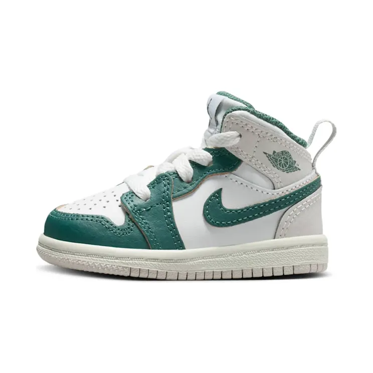Jordan 1 Mid SE “White / Sail / Neutral Grey / Oxidised Green” (FQ8086-103)