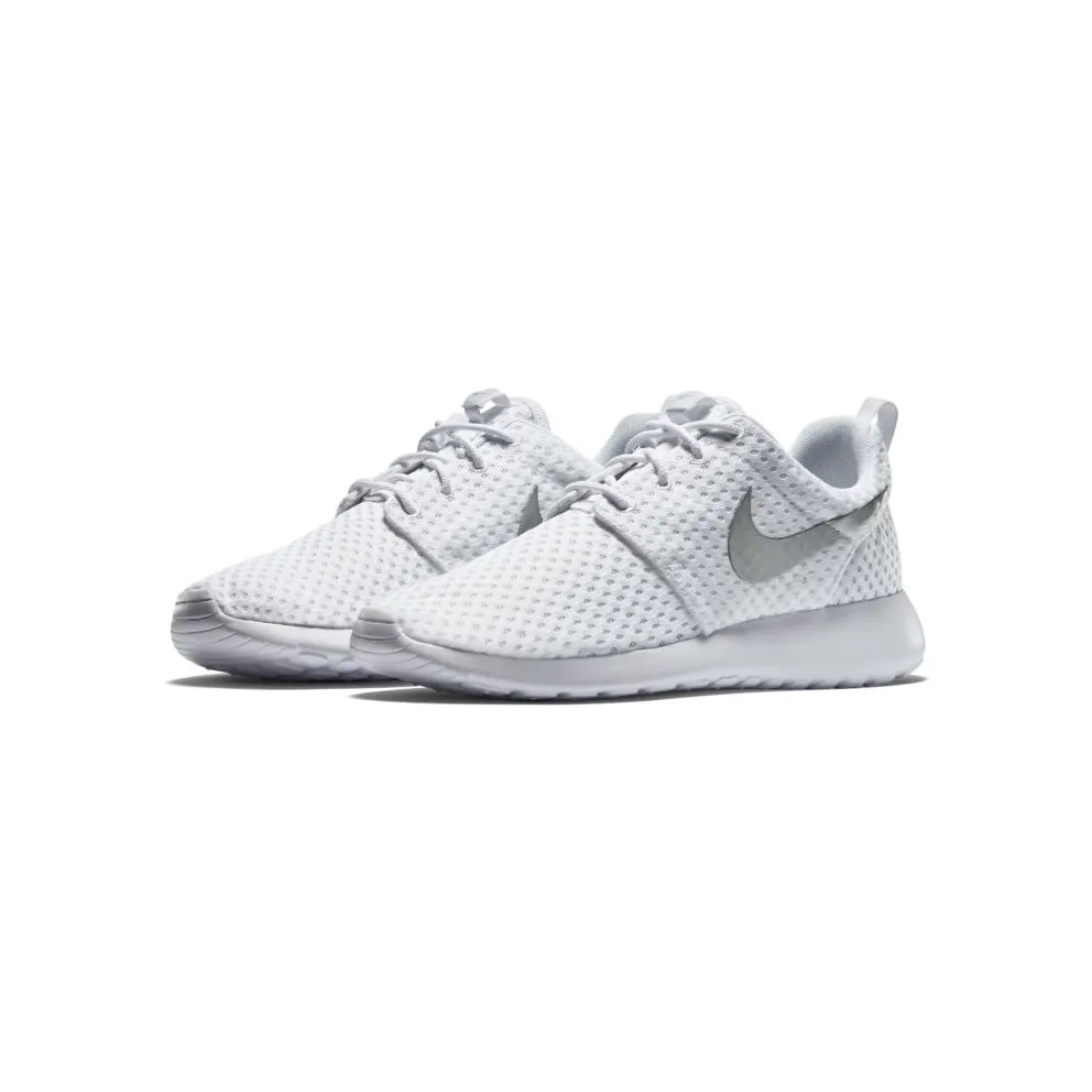 Nike Roshe One BR White Metallic Platinum (W) White/Metallic Platinum (724850-100)