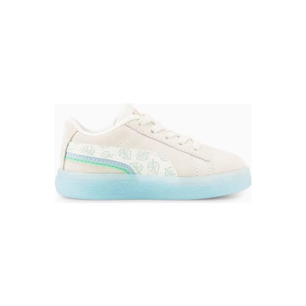 Puma x Animal Crossing™: New Horizons Suede für Babys mit alternativem Verschluss Weiß (383075-01)
