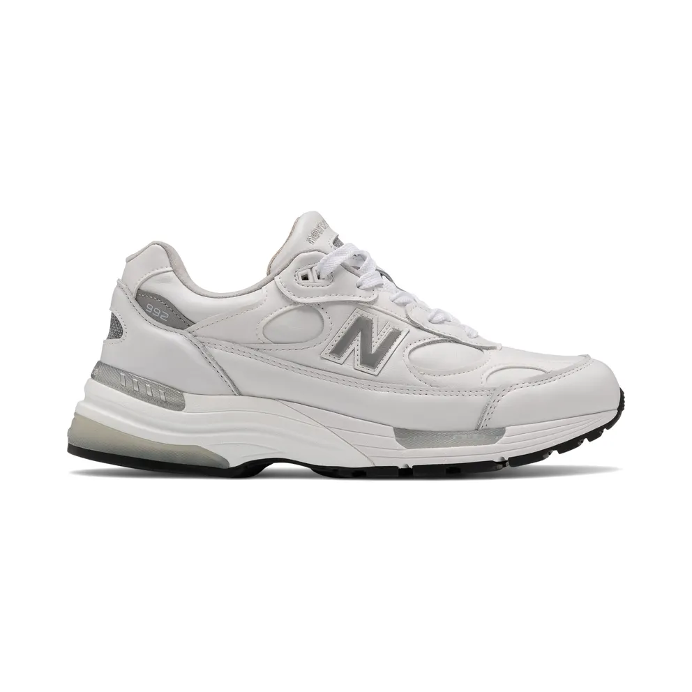 New Balance 992 MiUSA White Silver (M992WL)