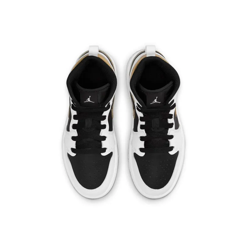 Jordan 1 Mid White Gold (PS) (640734-190)