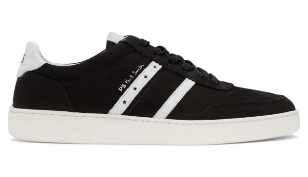 PS by Paul Smith Black Nubuck Raffi Sneakers (M2S-RAF03-ENAP)