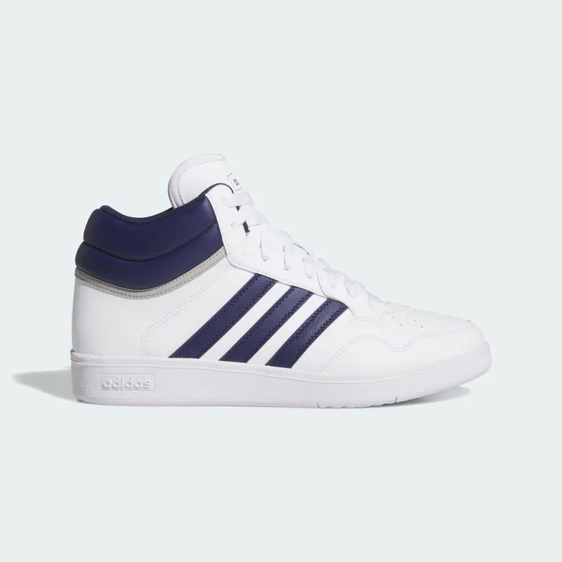 Adidas Hoops 4.0 Mid Cloud White / Dark Blue / Grey Two (JQ9995)