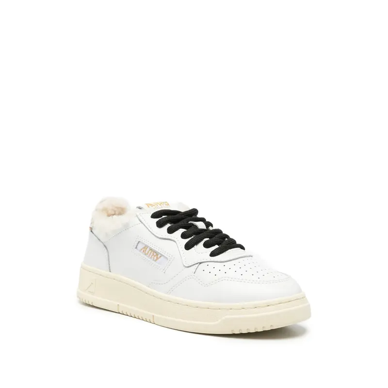 Autry Medalist Leopard-print “White” (AUXW OC02)