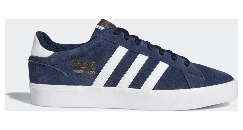 adidas Basket Profi Lo Collegiate Navy / Cloud White / Gold Metallic (FX3074)