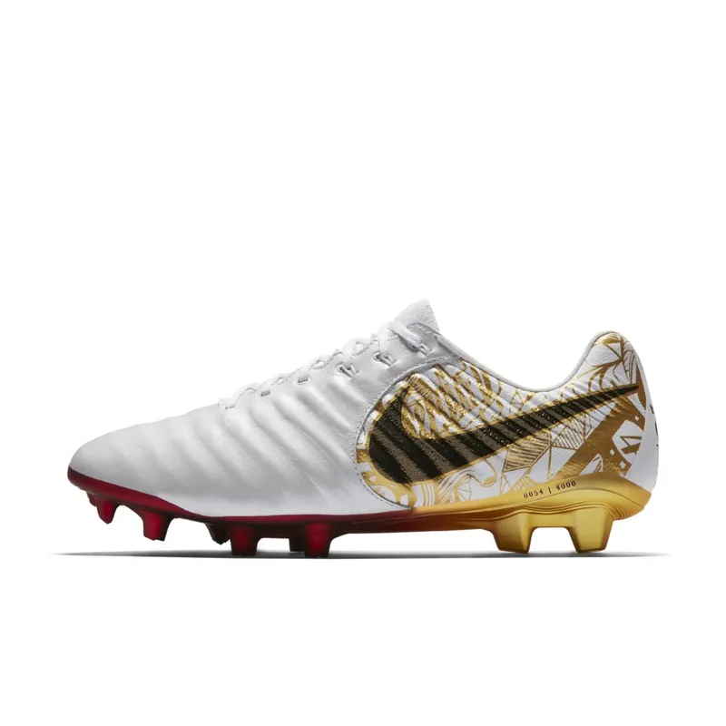 Nike  Tiempo Legend VII Sergio Ramos Corazon Y Sangre White/Metallic Vivid Gold (897796-102)