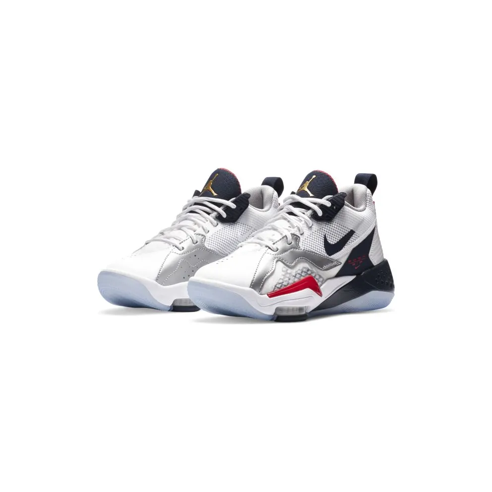 Jordan Zoom’ 92 Older Kids’ White (CN9138-101)