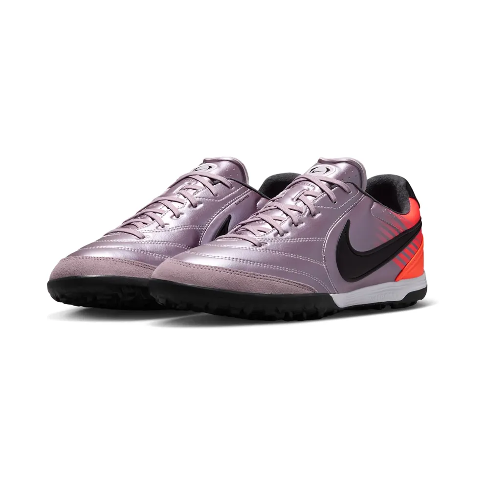 Nike Tiempo Ligera Pro Heritage TF ‘Bleached Lilac Total Orange’