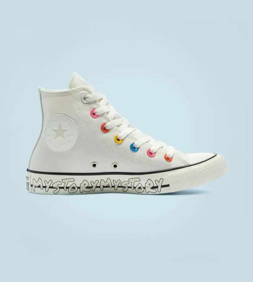 Converse My Story Chuck Taylor All Star High Top Egret/hyper Pink/black (170293C)