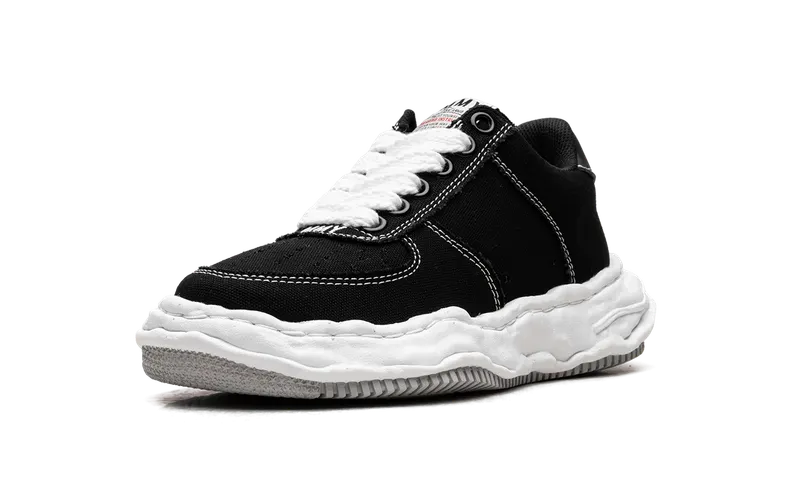Maison Mihara Yasuhiro Wayne OG Sole Canvas Low “BLACK” (A10FW720-BLK)