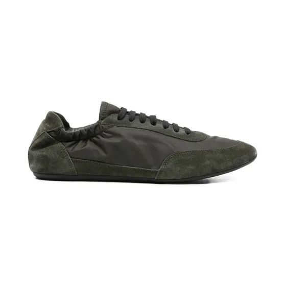 Prada Collapse Re-Nylon en suède elastische “Green” (2EG479D7CF0334)