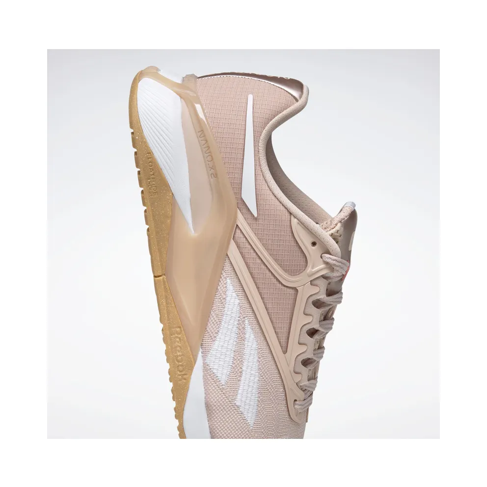 Reebok Nano X2 Soft Ecru / Cloud White / Rose Gold (FZ5697)