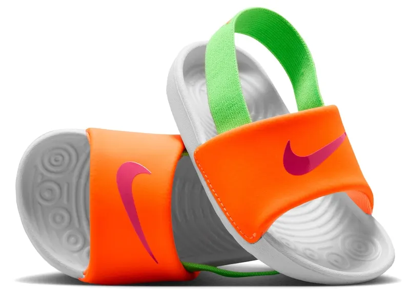 Nike Kawa Slide Total Orange Green Strike Pink (FJ8811-803)