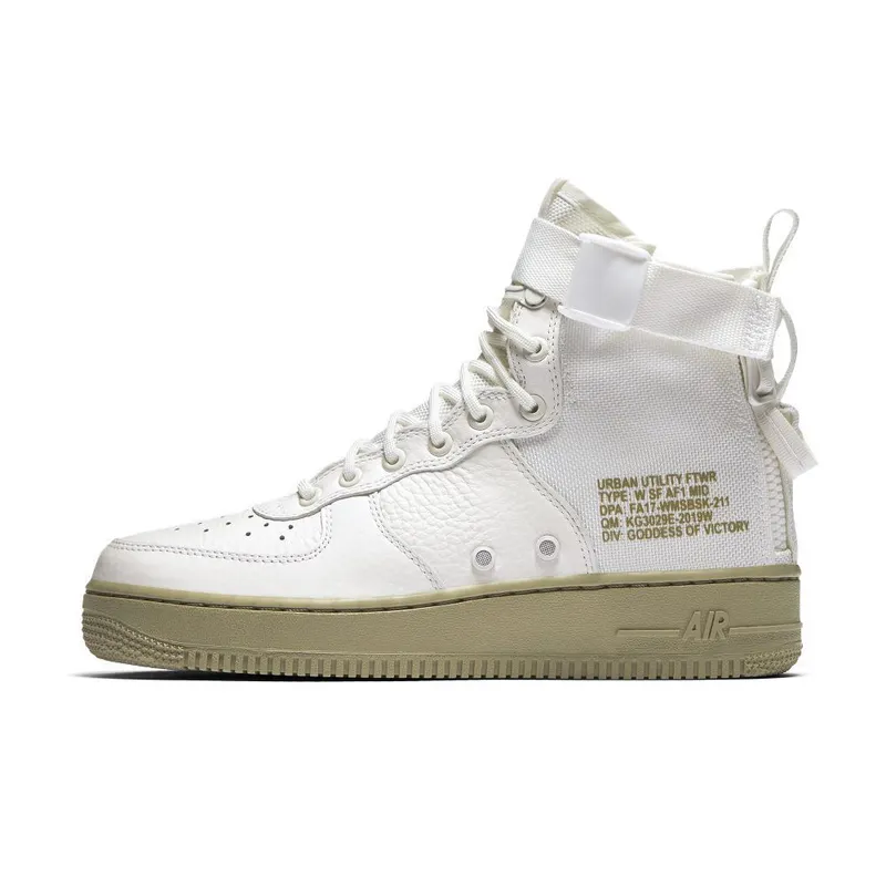 Nike SF Air Force 1 Mid Ivory Olive (W) Ivory/Ivory-Neutral Olive (AA3966-100)