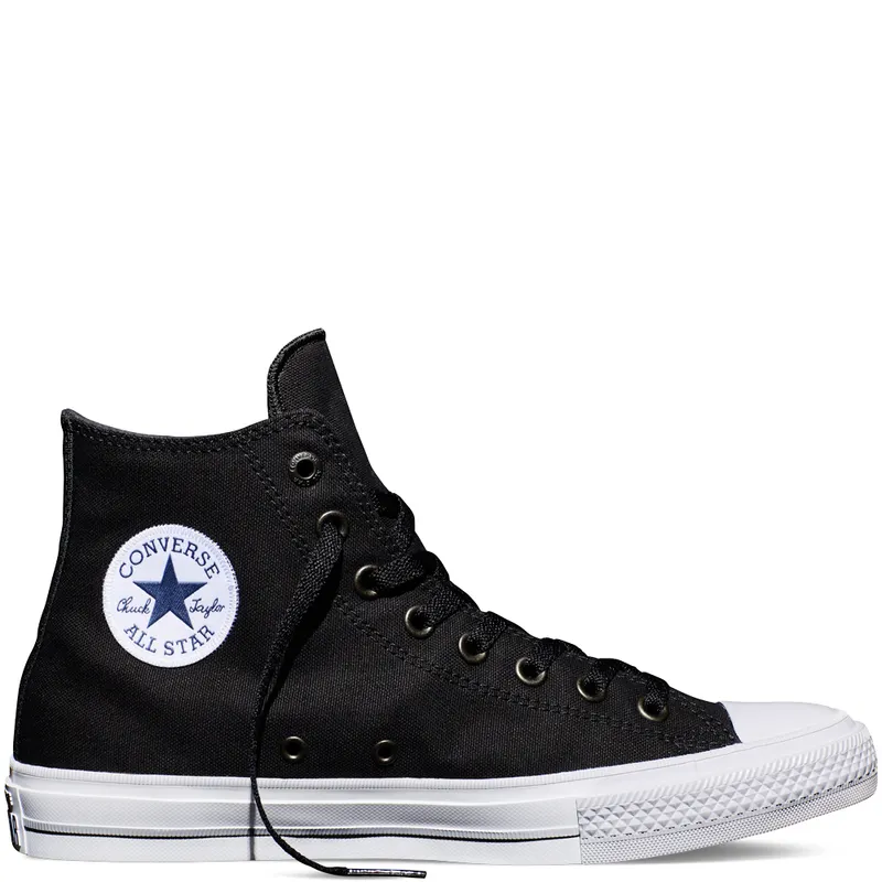 Converse Chuck Taylor II Hi Black Black/White (150143C)