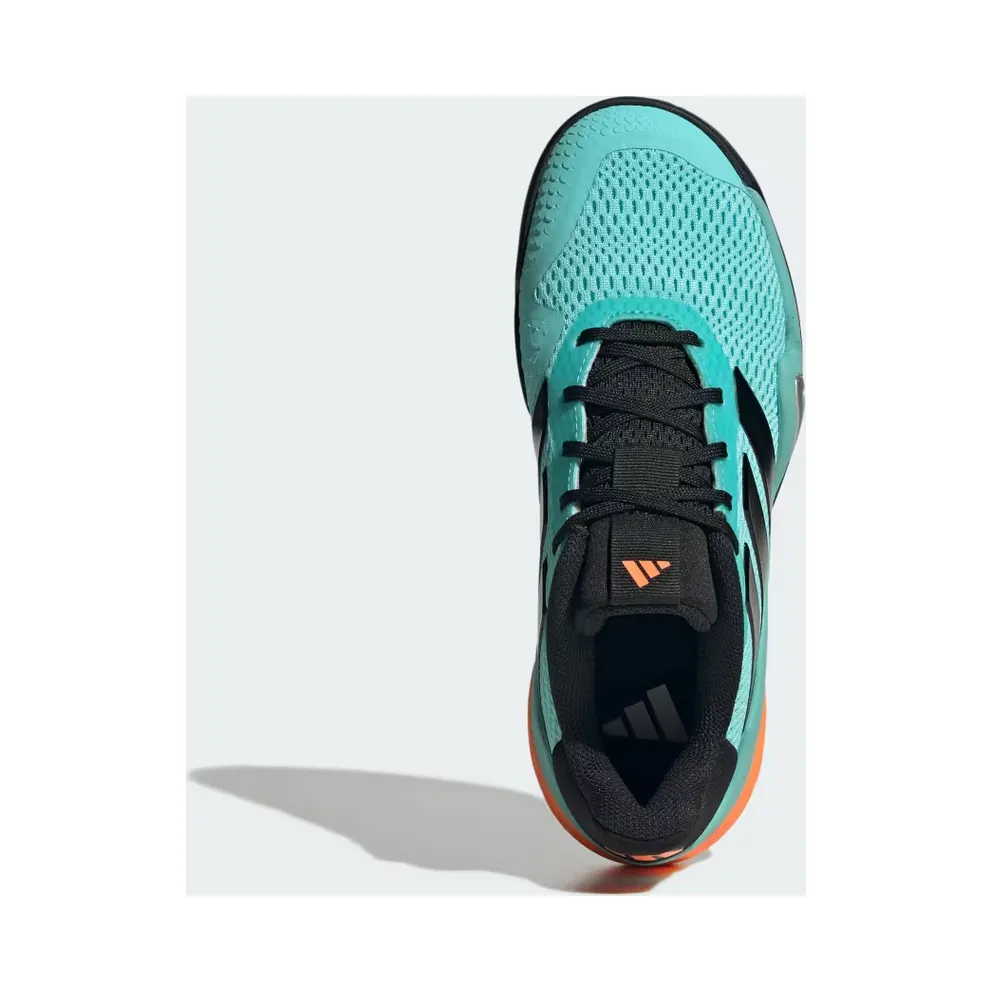 adidas Barricade Tennis “Flash Aqua / Core Black / Lucid Orange” (JR4447)