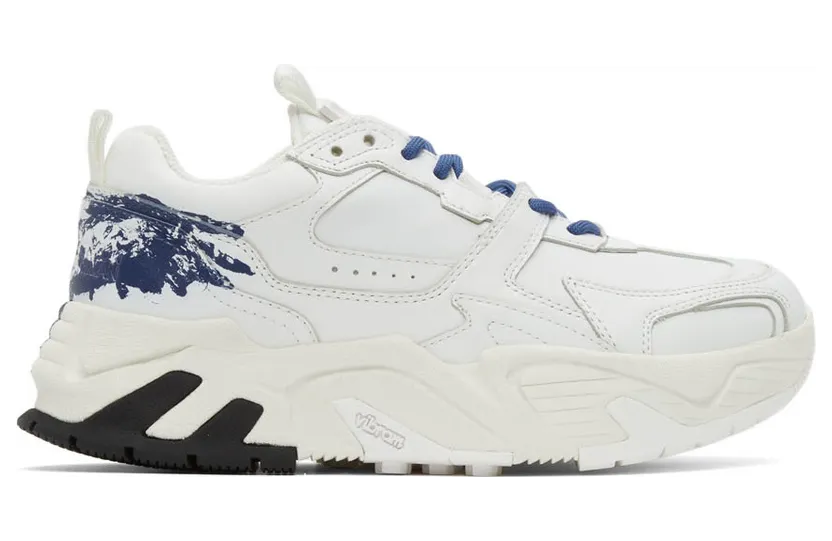 Marcelo Burlon County of Milan White Tempera Wings C-Run 3000 Sneakers (CMIA083F21LEA0020145)