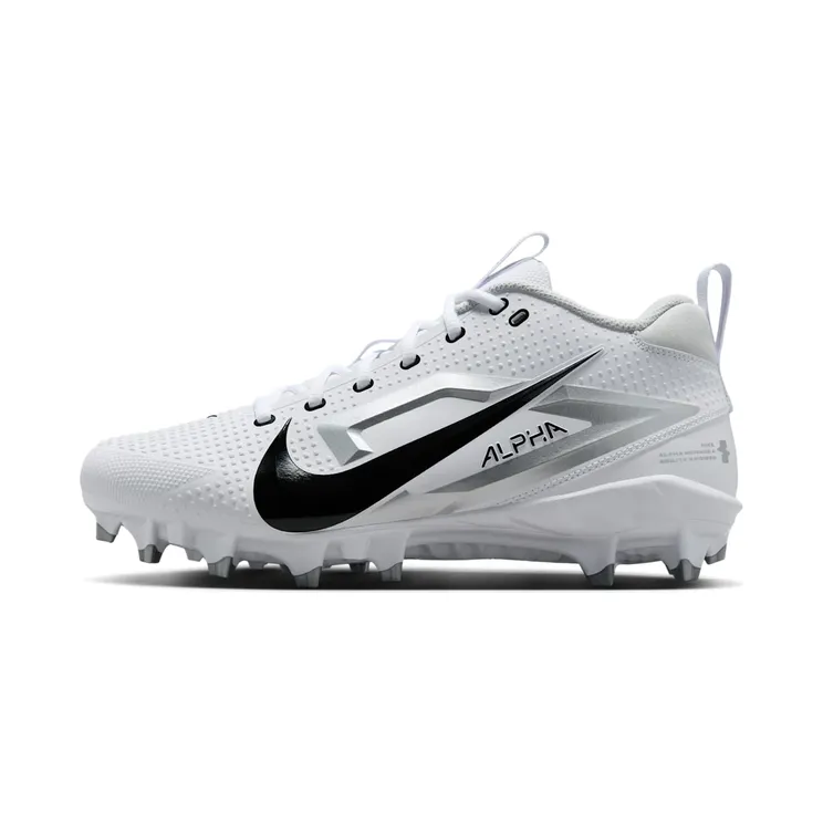 Nike Alpha Menace 4 Varsity White Metallic Silver Photon Dust Black (FN0027-100)
