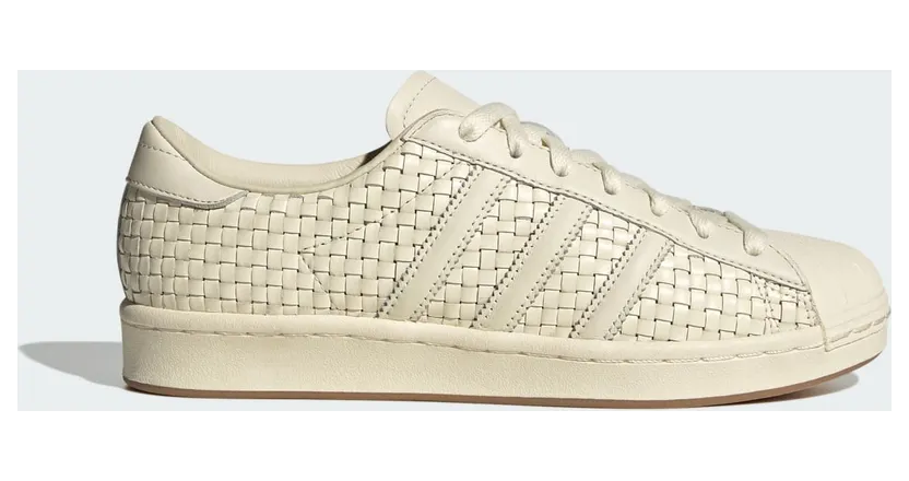 Adidas SUPERSTAR VINTAGE SCHOENEN Cream White / Cream White / Blue (JR6001)