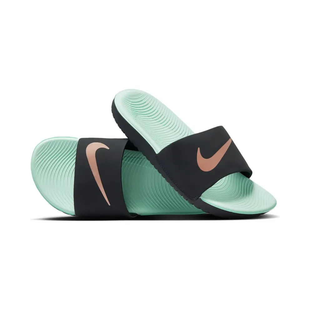 Nike Kawa Badeslipper jüngere/ältere Schwarz (819352-010)