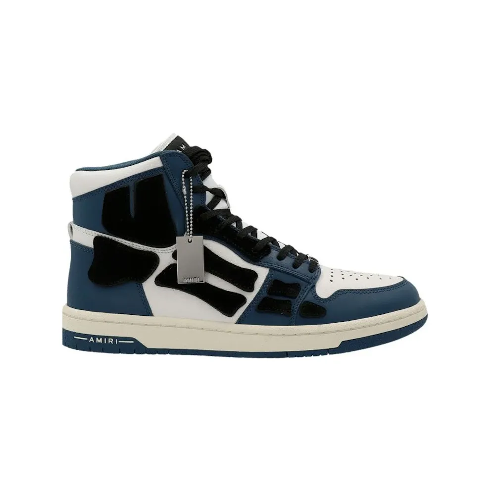 AMIRI Skel Top Hi Navy White (MFS002 410)