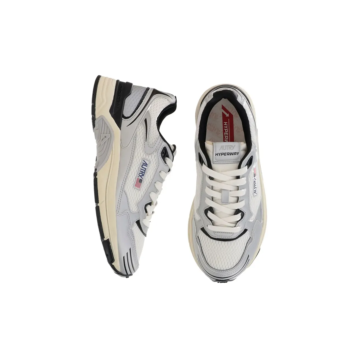 Autry Hyperway Logo-patch “White/Grey” (HYLW MV03) (3)