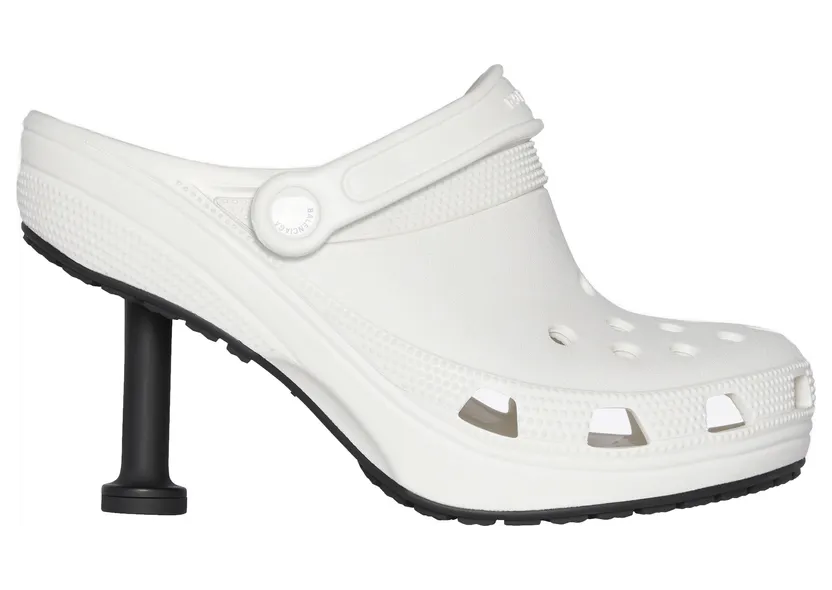 Balenciaga x Crocs Madame 80MM White (W) (677390W1S8E9000)