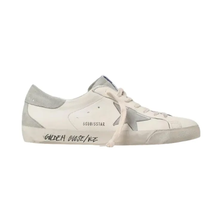 Golden Goose Super-Star White Grey SS25 (GMF00102 F00535911166)