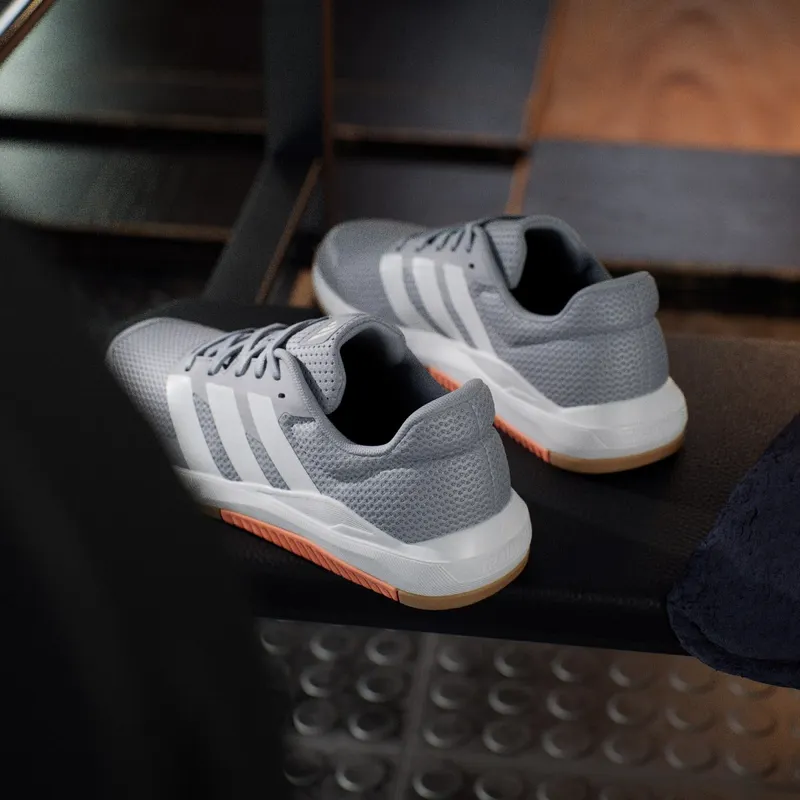Adidas Dropset Base Training Halo Silver / Cloud White / Beam Orange (JQ1451)