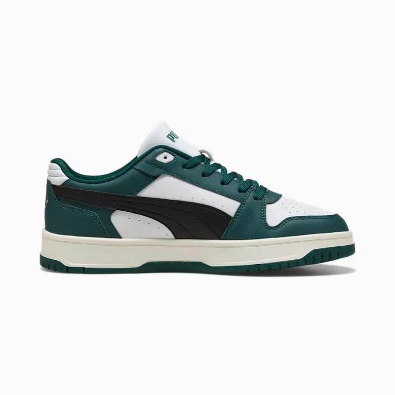 Puma Rebound Dark Green-PUMA Black-PUMA White (407169-05)