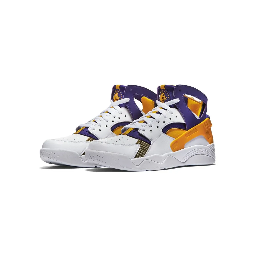 Nike Air Flight Huarache Lakers White/University Gold-Court Purple (705005-101)