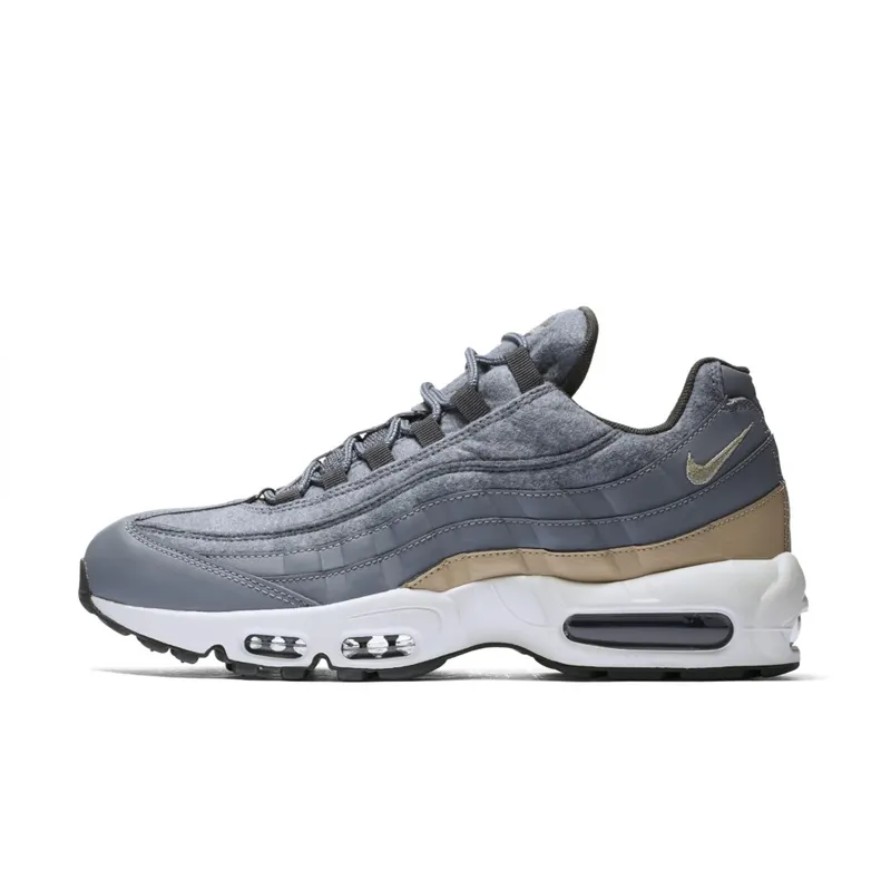 Nike Air Max 95 Wool Cool Grey Mushroom Cool Grey/Mushroom-Deep Pewter-Wolf Grey (538416-009)