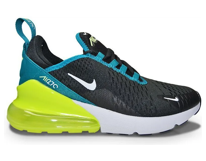 Nike Air Max 270 Black Bright Spruce Barely Volt (943345-026)